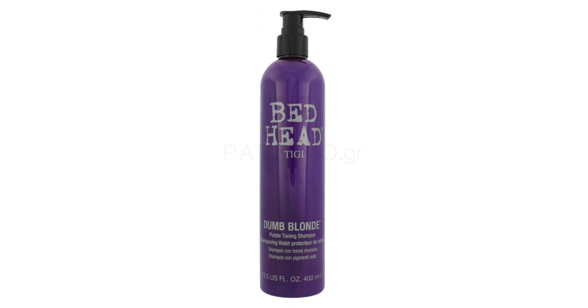 Tigi Bed Head Dumb Blonde Purple Toning Σαμπουάν για γυναίκες 400 ml