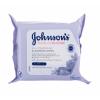 Johnson´s Face Care Makeup Be Gone Καθαριστικά μαντηλάκια για το πρόσωπο για γυναίκες 25 τεμ