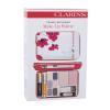 Clarins Wonder Perfect Σετ δώρου μάσκαρα 3 ml + λιπ γκλος Lip Comfort Oil 2,8 ml 01 Honey + παλέτα σκιές ματιών 6x1 g + συμπαγής πούδρα 6 g + ρουζ 6 g + καλλυντικό κουτί