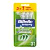 Gillette Sensor3 Sensitive Ξυριστική μηχανή για άνδρες 3 τεμ