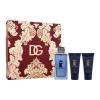 Dolce&amp;Gabbana K Σετ δώρου EDP 100 ml + αφρόλουτρο 50 ml + βάλσαμο για μετά το ξύρισμα 50 ml