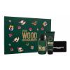 Dsquared2 Green Wood Σετ δώρου EDT 100 ml + αφρόλουτρο 100 ml + θήκη για κάρτες