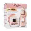 L&#039;Oréal Paris Age Perfect Golden Age Σετ δώρου Κρέμα προσώπου ημέρας Age Perfect Golden Age 50 ml + make up Age Perfect Serum Foundation 30 ml 140 Linen