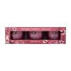 Yankee Candle Sweet Plum Sake Σετ δώρου Αρωματικά κεράκια 3 x 37 g