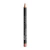 NYX Professional Makeup Slim Lip Pencil Μολύβι για τα χείλη για γυναίκες 1 gr Απόχρωση 860 Peekaboo Neutral