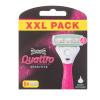 Wilkinson Sword Quattro For Women Sensitive Ανταλλακτικές λεπίδες για γυναίκες Σετ