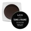 NYX Professional Makeup Tame &amp; Frame Tinted Brow Pomade Τζέλ φρυδιών για γυναίκες 5 gr Απόχρωση 05 Black