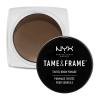 NYX Professional Makeup Tame &amp; Frame Tinted Brow Pomade Τζέλ φρυδιών για γυναίκες 5 gr Απόχρωση 03 Brunette