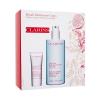 Clarins Body Care Body-Smoothing Moisture Milk Σετ δώρου Μάσκαρα Supra Lift &amp; Curl 8 ml + ντεμακιγιάζ Instant Eye Make-Up Remover 10 ml + μολύβι ματιών Crayon Khol 0,39 g 01 Carbon Black + τσαντάκι καλλυντικών