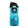 Adidas After Sport Shower Gel 3-In-1 New Cleaner Formula Αφρόλουτρο για άνδρες 250 ml