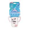 Canpol babies Exotic Animals Non-Spill Expert Cup With Weighted Straw Pink Ποτήρι για παιδιά 270 ml