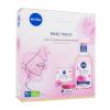 Nivea Rose Touch Care &amp; Cleansing Skincare Regime Σετ δώρου Ενυδατική τζελ-κρέμα προσώπου Rose Touch 50 ml + μικυλλιακό νερό Rose Touch 400 ml ελλατωματική συσκευασία