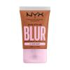 NYX Professional Makeup Bare With Me Blur Tint Foundation Make up για γυναίκες 30 ml Απόχρωση 15 Warm Honey