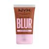 NYX Professional Makeup Bare With Me Blur Tint Foundation Make up για γυναίκες 30 ml Απόχρωση 16 Warm Caramel