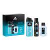 Adidas Ice Dive Σετ δώρου EDT 100 ml + αποσμητικό 150 ml + αφρόλουτρο 250 ml