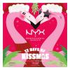 NYX Professional Makeup Fa La La L.A. Land 12 Days Of Kissmas Σετ δώρου lip gloss 6 τμχ + κραγιόν 6 τμχ