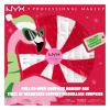 NYX Professional Makeup Fa La La L.A. Land Pull-To-Open Surprise Makeup Box Σετ δώρου lip gloss 5 τμχ + κραγιόν 3 τμχ + ρουζ 1 τμχ + λάδι χειλιών 1 τμχ + highlighter 1 τμχ + παλέτα σκιών + σφουγγάρι μακιγιάζ 1 τεμάχιο + λίμα νυχιών 1 τμχ