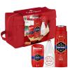 Old Spice Captain Σετ δώρου αποσμητικό 50 ml + αφρόλουτρο 3σε1 250 ml + aftershave 100 ml + τσαντάκι καλλυντικών 