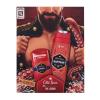 Old Spice Captain Σετ δώρου αποσμητικό 50 ml + αφρόλουτρο 3 σε 1 250 ml ελλατωματική συσκευασία