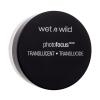 Wet n Wild Photo Focus Loose Setting Powder Πούδρα για γυναίκες 20 gr Απόχρωση Translucent