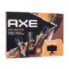 Axe Dark Temptation Σετ δώρου αφρόλουτρο 250 ml + αποσμητικό 150 ml + aftershave 100 ml + βάση τηλεφώνου