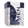 Nivea Men Deep Collection Σετ δώρου κρέμα προσώπου, σώματος και χεριών Men Creme 75 ml + κρέμα μετά το ξύρισμα Men Deep Comfort 100 ml + αντιιδρωτικό Men Deep Darkwood 50 ml + αφρόλουτρο Men Deep Clean 250 ml