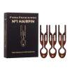 Fiona Franchimon Nº1 Hairpin Κλιπ μαλλιών για γυναίκες Απόχρωση Brown Σετ