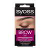 Syoss Brow Tint Βαφή φρυδιών για γυναίκες 17 ml Απόχρωση Black