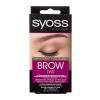 Syoss Brow Tint Βαφή φρυδιών για γυναίκες 17 ml Απόχρωση Light Brown