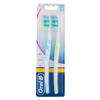 Oral-B 1-2-3 Classic Medium Οδοντόβουρτσα 2 τεμ κατεστραμμένο κουτί