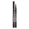 Rimmel London Wonder Ink Eyeliner για γυναίκες 1 ml Απόχρωση 002 Spiced Chestnut