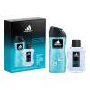 Adidas Ice Dive Σετ δώρου EDT 100 ml + αφρόλουτρο 250 ml