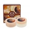 The Body Shop Shea Σετ δώρου λάδι σώματος Shea 200 ml + λάδι σώματος Shea Sugar 200 ml + γάντια 1 κομ.