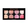 Makeup Revolution London Blush Palette Ρουζ για γυναίκες 12,8 gr Απόχρωση Blush Queen