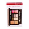 Clarins Wonder Perfect Σετ δώρου μάσκαρα Wonder Perfect 3 ml + μολύβι ματιών Crayon Khol 0,39 g 01 + σκιές ματιών 6 x 1 g + κραγιόν Joli Rouge 3 x 1 g + πούδρα 4,5 g + ρουζ 4,5 g