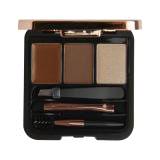 Makeup Revolution London Brow Sculpt Kit Προϊόντα για τη διαμόρφωση φρυδιών για γυναίκες 2,2 gr Απόχρωση Brown