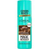 L'Oréal Paris Magic Retouch Instant Root Concealer Spray Βαφή μαλλιών για γυναίκες 75 ml Απόχρωση Brown