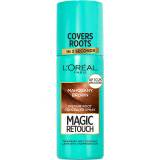 L'Oréal Paris Magic Retouch Instant Root Concealer Spray Βαφή μαλλιών για γυναίκες 75 ml Απόχρωση Mahagony Brown