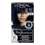 L'Oréal Paris Préférence Vivid Colors Βαφή μαλλιών για γυναίκες 60 ml Απόχρωση 1.102 Blue Black