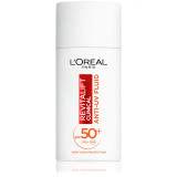 L'Oréal Paris Revitalift Clinical Anti-UV Fluid SPF50+ Κρέμα προσώπου ημέρας 50 ml