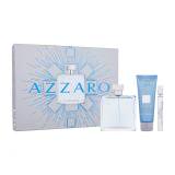 Azzaro Chrome Σετ δώρου EDT 100 ml + EDT 10 ml + σαμπουάν μαλλιών και σώματος 75 ml