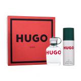 HUGO BOSS Hugo Man SET4 Σετ δώρου EDT 75 ml + αποσμητικό 150 ml