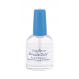 Sally Hansen Double Duty Strengthening Base & Top Coat Φροντίδα νυχιών για γυναίκες 13,3 ml