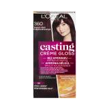 L'Oréal Paris Casting Creme Gloss Βαφή μαλλιών για γυναίκες 48 ml Απόχρωση 360 Black Cherry