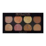 Makeup Revolution London Ultra Blush Palette Ρουζ για γυναίκες 13 gr Απόχρωση Golden Sugar 2