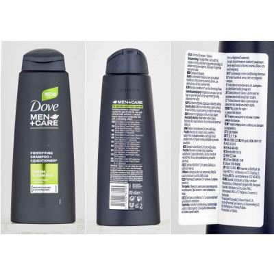 Dove Men + Care Fresh Clean 2in1 Σαμπουάν για άνδρες 400 ml