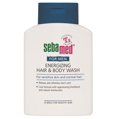 SebaMed For Men Energizing Hair &amp; Body Wash Σαμπουάν για άνδρες 200 ml