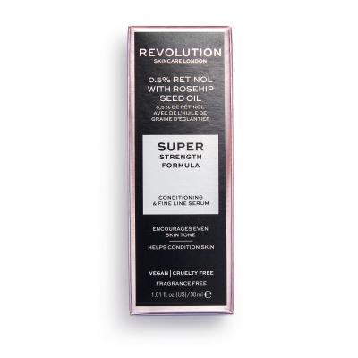 Revolution Skincare Skincare 0,5% Retinol with Rosehip Seed Oil Ορός προσώπου για γυναίκες 30 ml