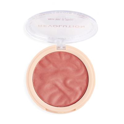 Makeup Revolution London Re-loaded Ρουζ για γυναίκες 7,5 gr Απόχρωση Rhubarb &amp; Custard