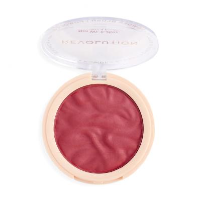 Makeup Revolution London Re-loaded Ρουζ για γυναίκες 7,5 gr Απόχρωση Rose Kiss